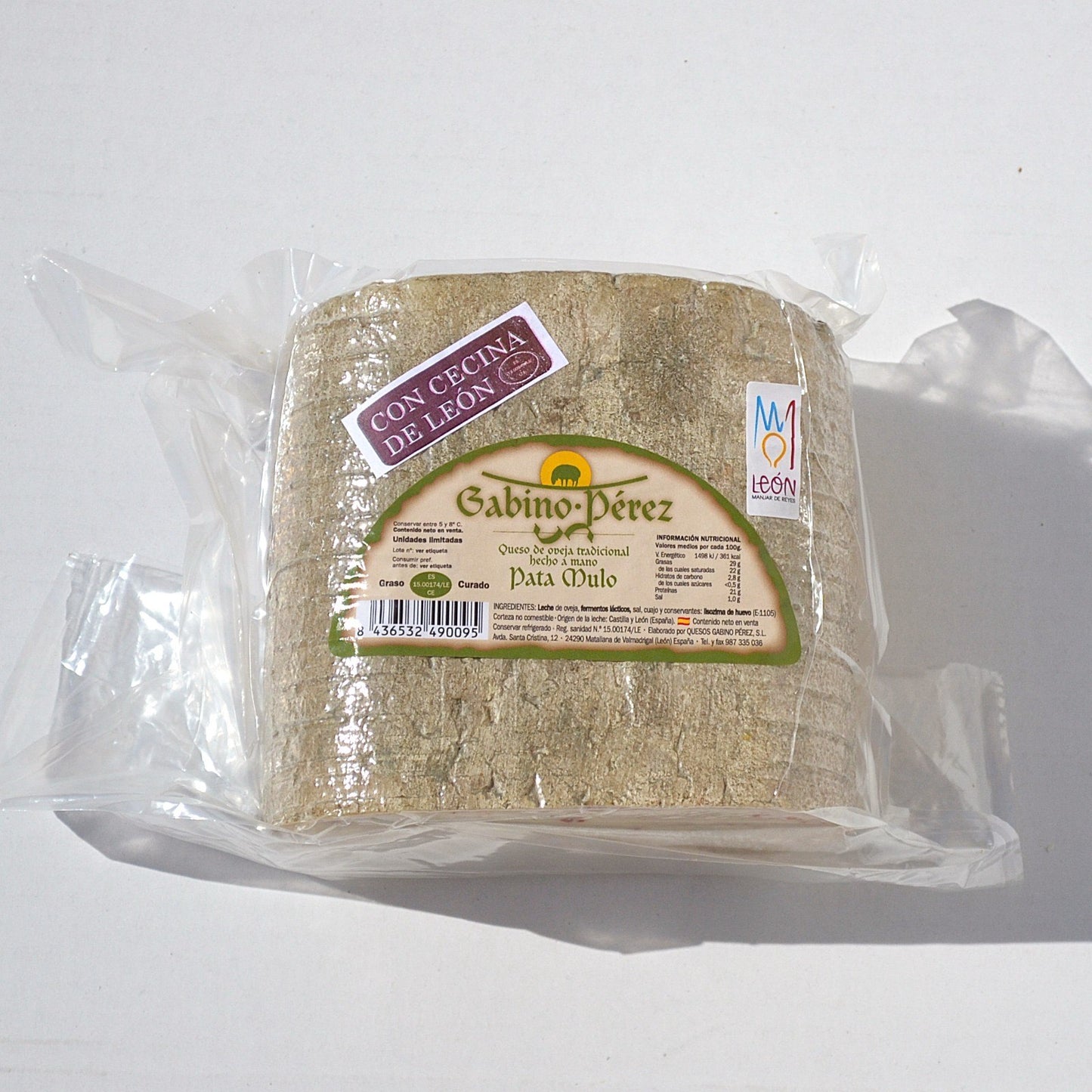 Medio Pata de Mulo con Cecina de León Gabino Pérez Oveja