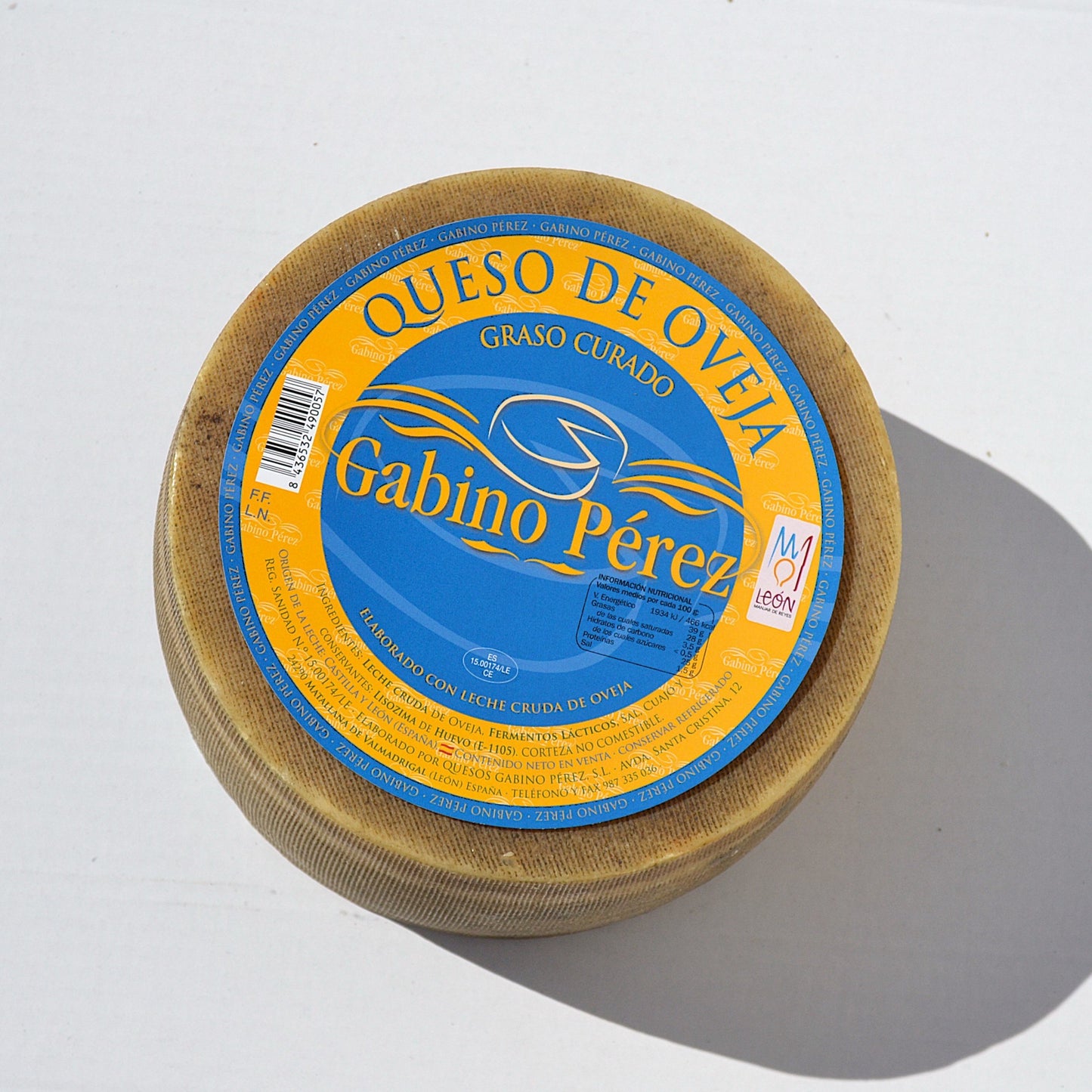 Queso de Oveja Curado Gabino Pérez