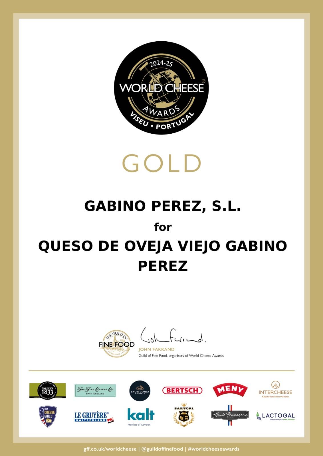 Cuña de Queso de Oveja Viejo Gabino Perez