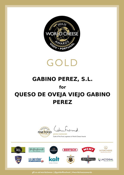 Cuña de Queso de Oveja Viejo Gabino Perez