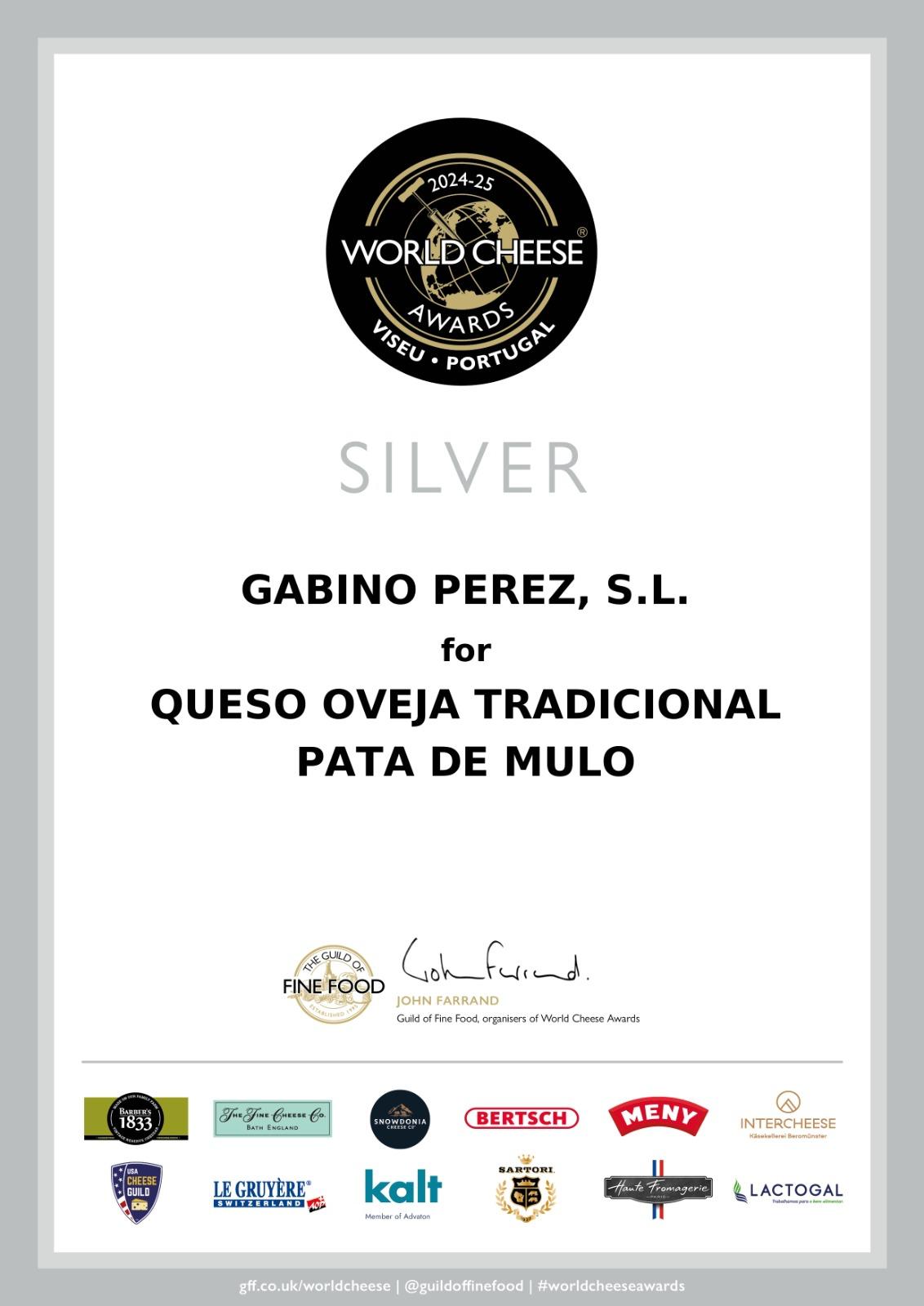 Pata de Mulo Gabino Perez Oveja