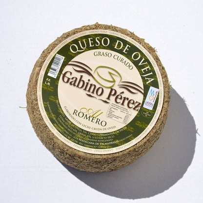 Queso de Oveja Curado al Romero Gabino Perez
