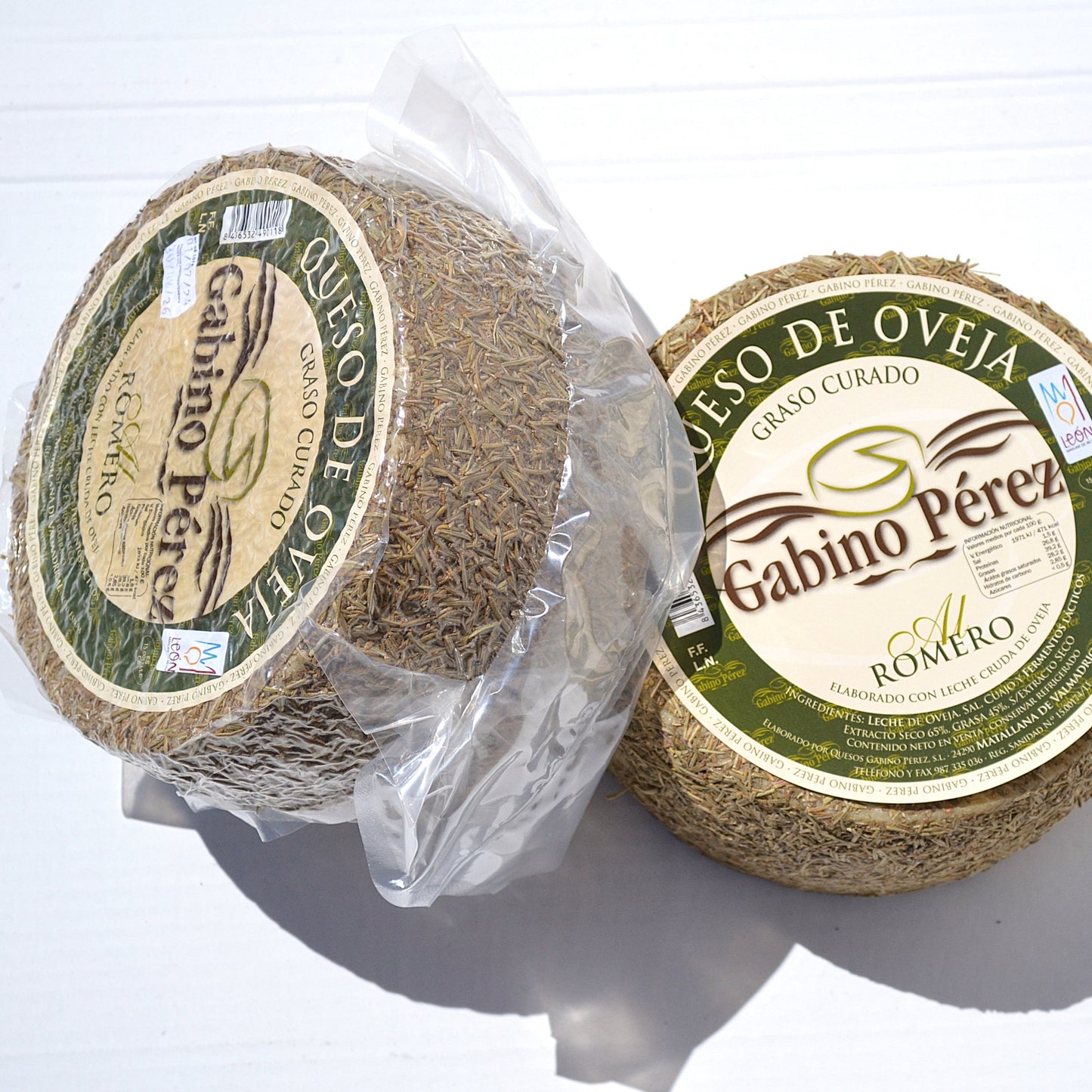 Queso de Oveja Curado al Romero Gabino Perez