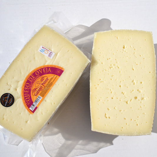 Medio Queso de Oveja Semicurado Gabino Perez