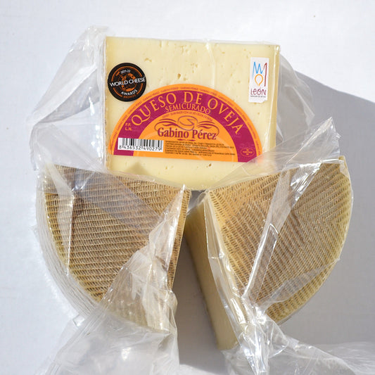 Cuña de Queso de Oveja Semicurado Gabino Perez
