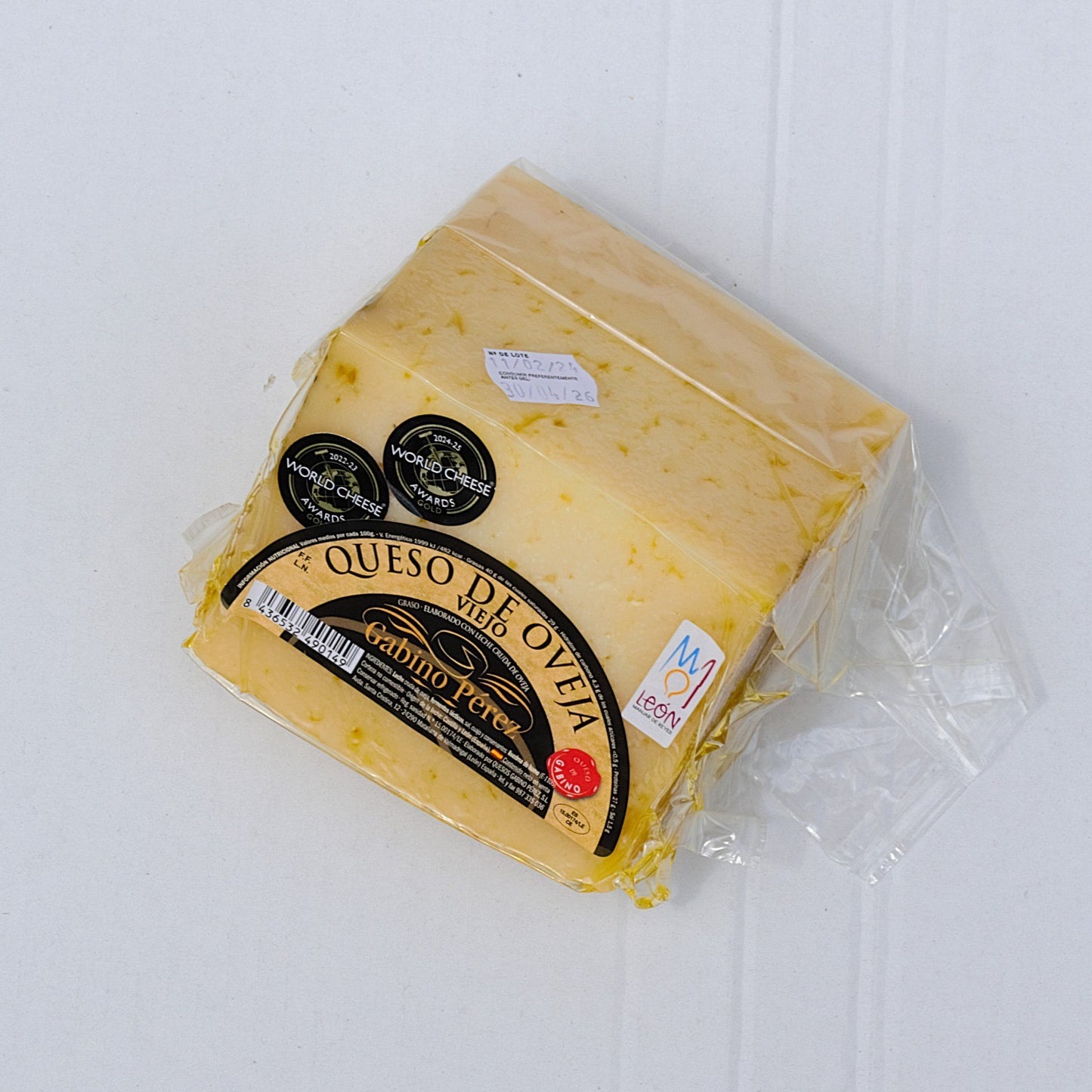 Cuña de Queso de Oveja Viejo Gabino Perez